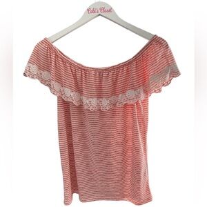 Tommy Hilfiger Womens Shortsleeved Top, NWOT, Size-M